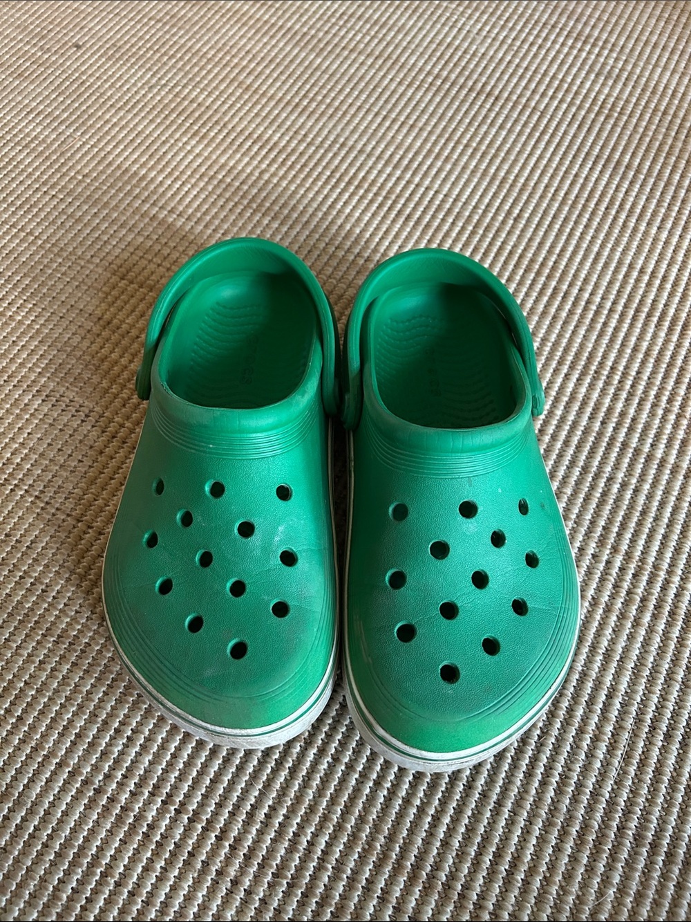 Kids Green Crocband CROCS J2